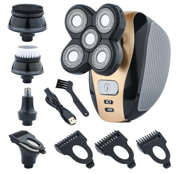 SleekShaver Pro - Head Shaver and 5 in 1 Grooming Kit